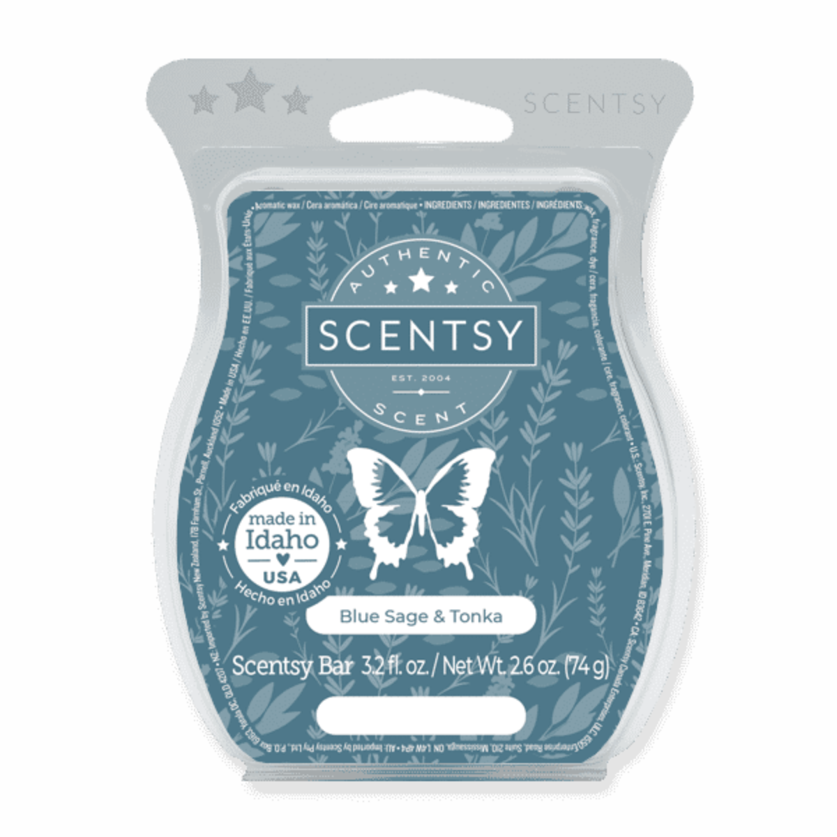 Scentsy Bar Blue Sage & Tonka
