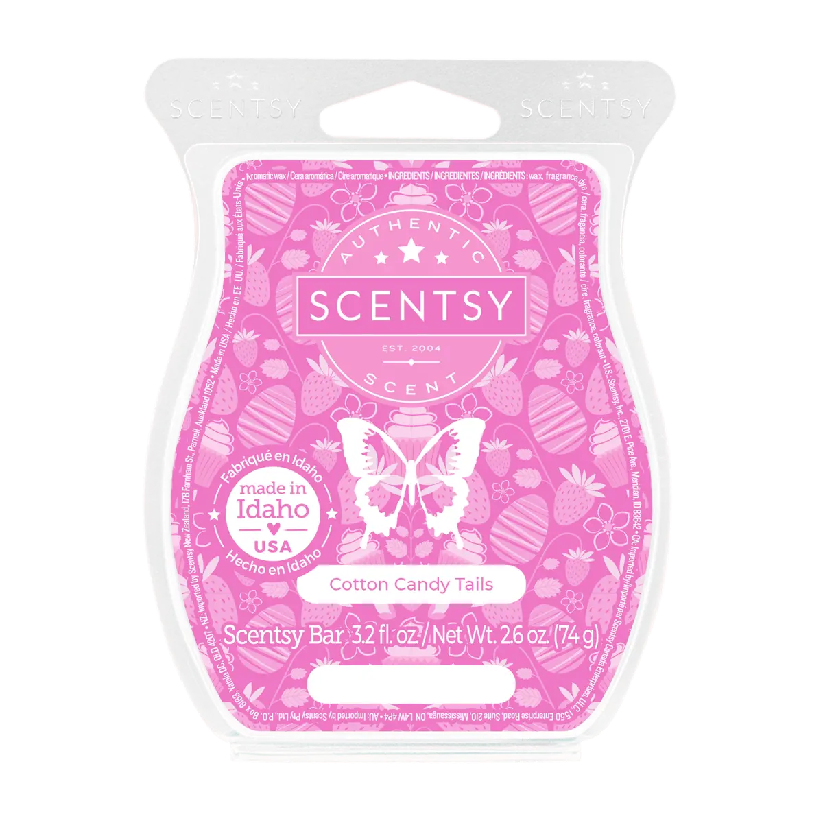 Scentsy Bar Cotton Candy Tails
