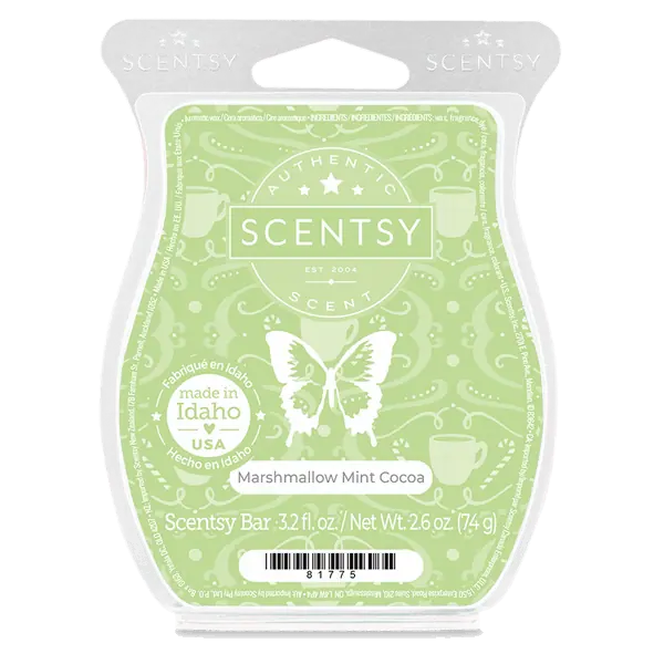 Scentsy Bar Marshmallow Mint Cocoa