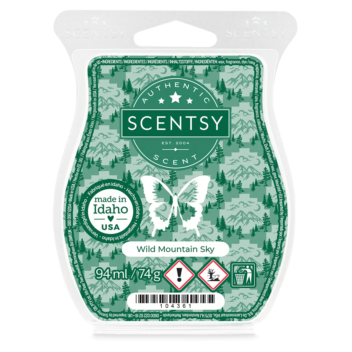 Scentsy Bar Wild Mountain Sky