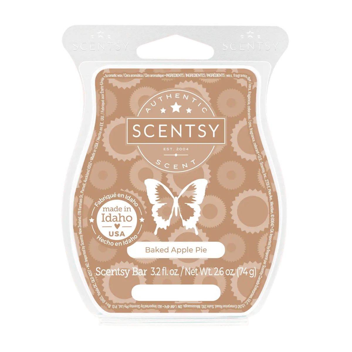 Scentsy Bar Baked Apple Pie