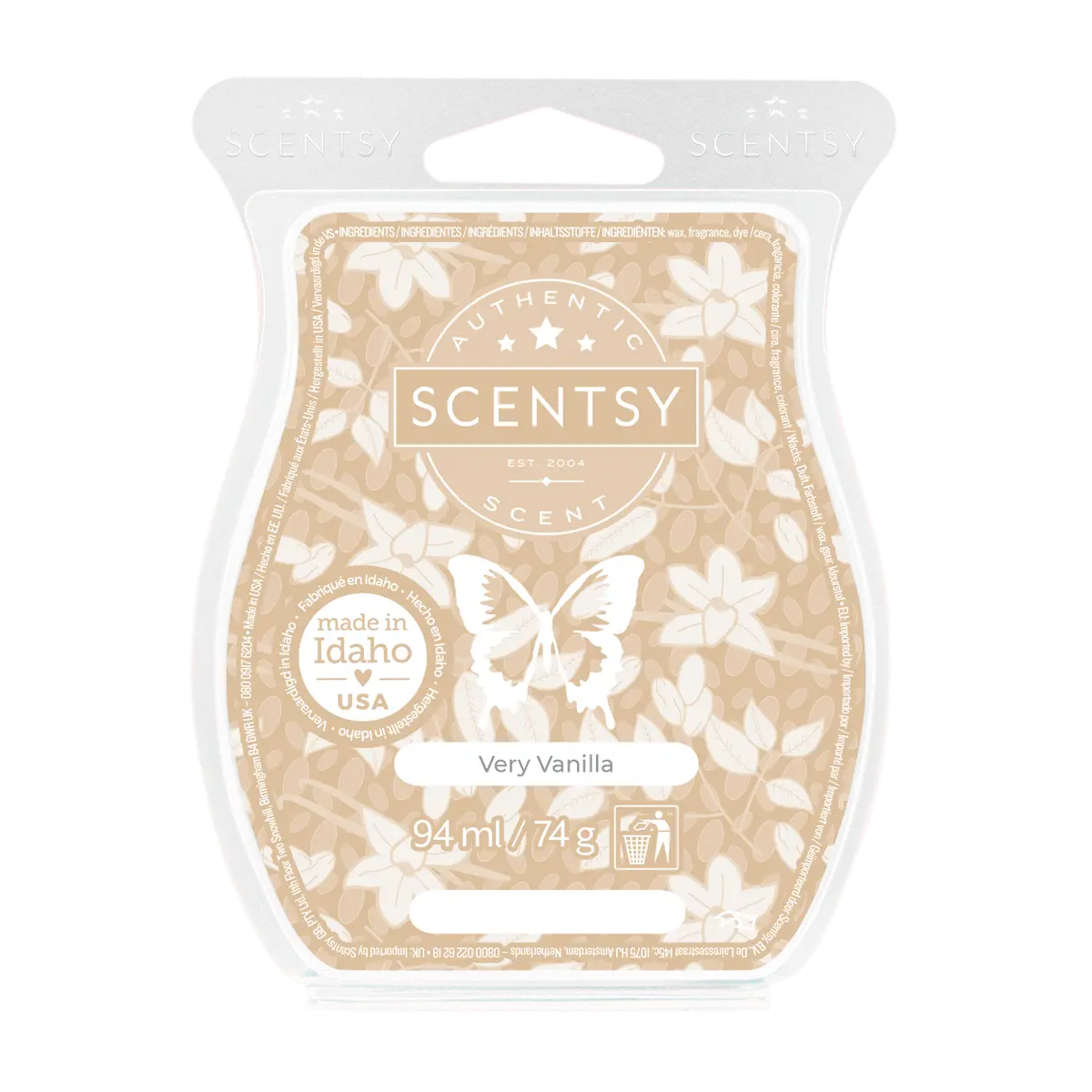 Scentsy Bar Very Vanilla