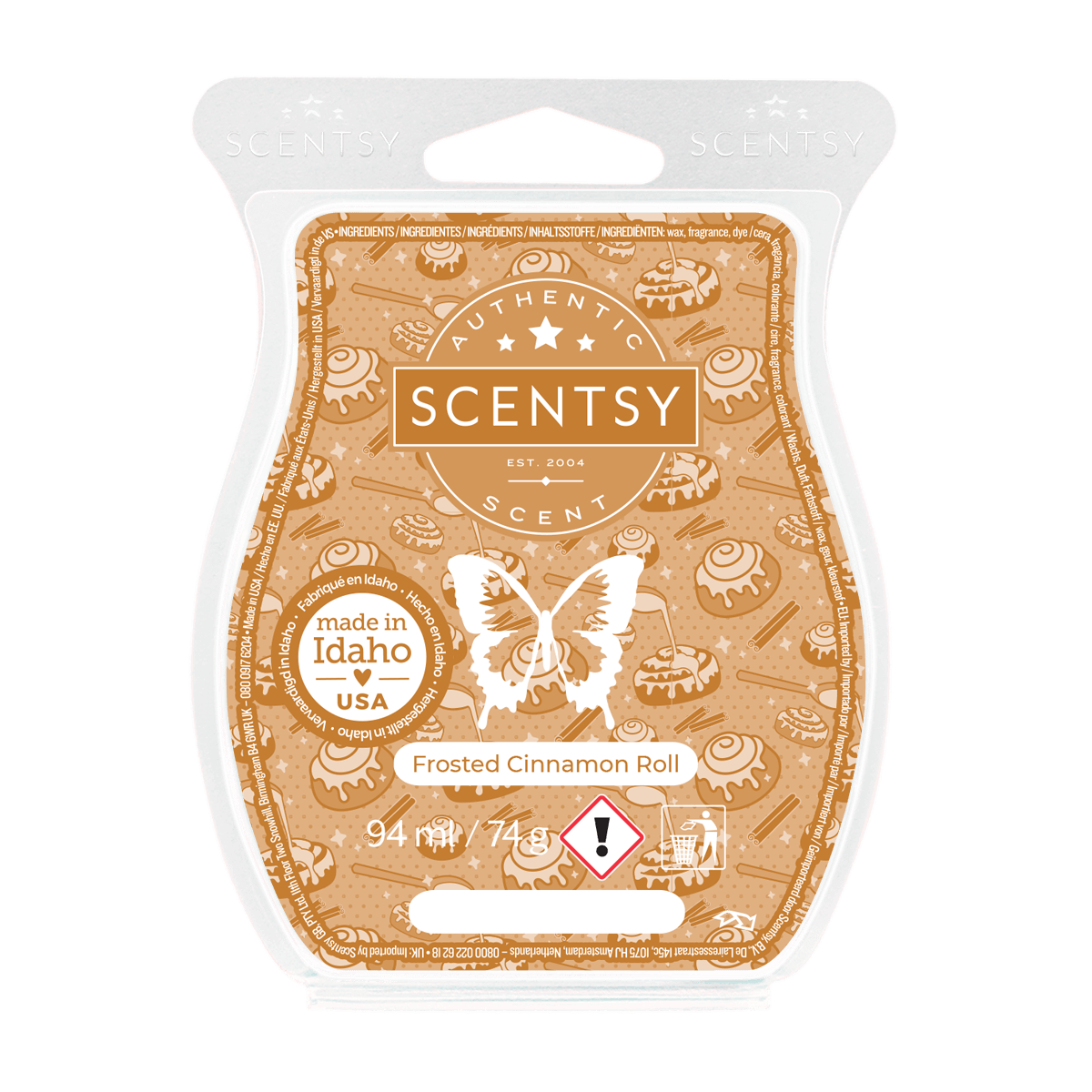 Scentsy Bar Frosted Cinnamon Roll