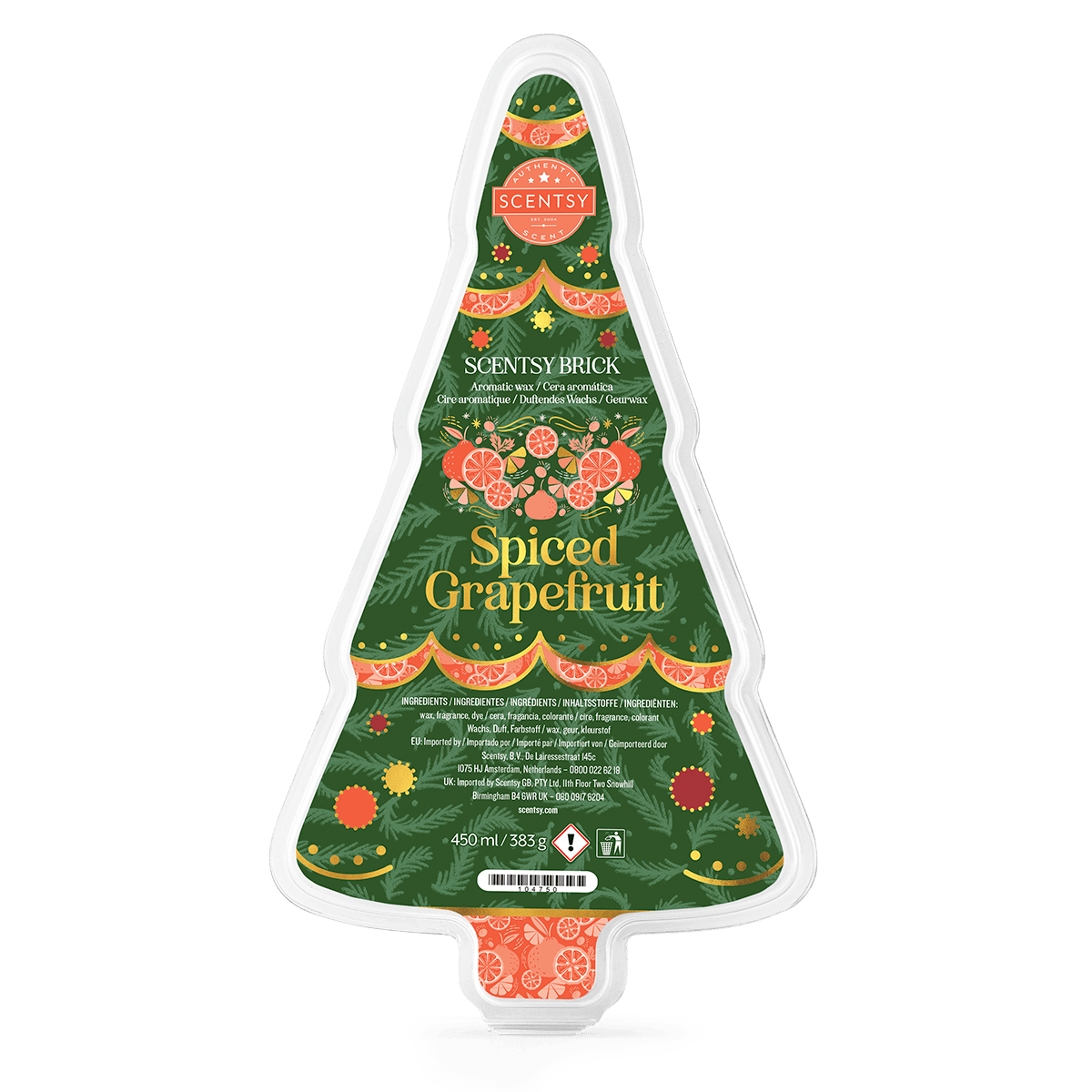 Scentsy Bar Spiced Grapefruit