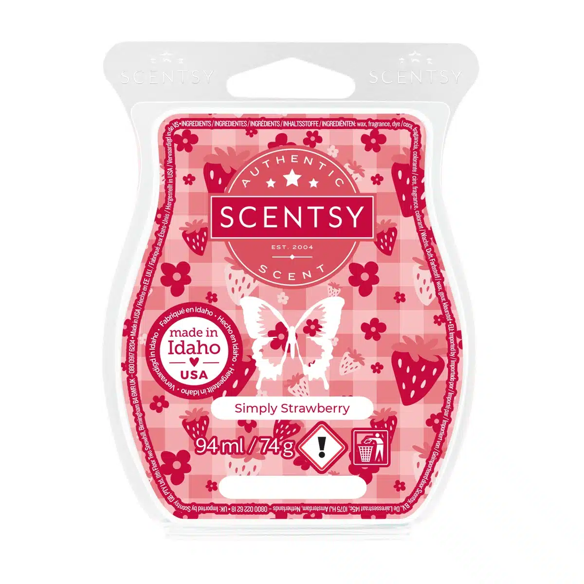 Scentsy Bar Simply Strawberry